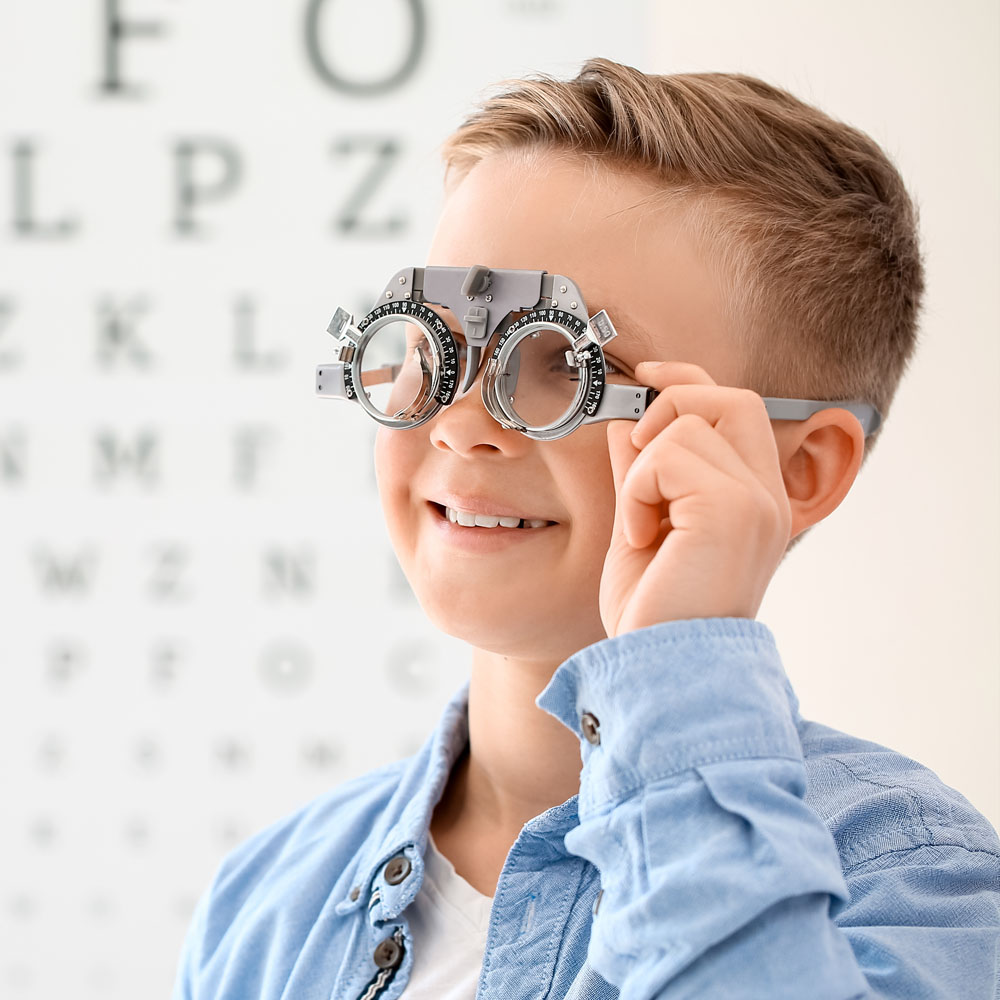 Eye Exam Asian Man Rubs Eye